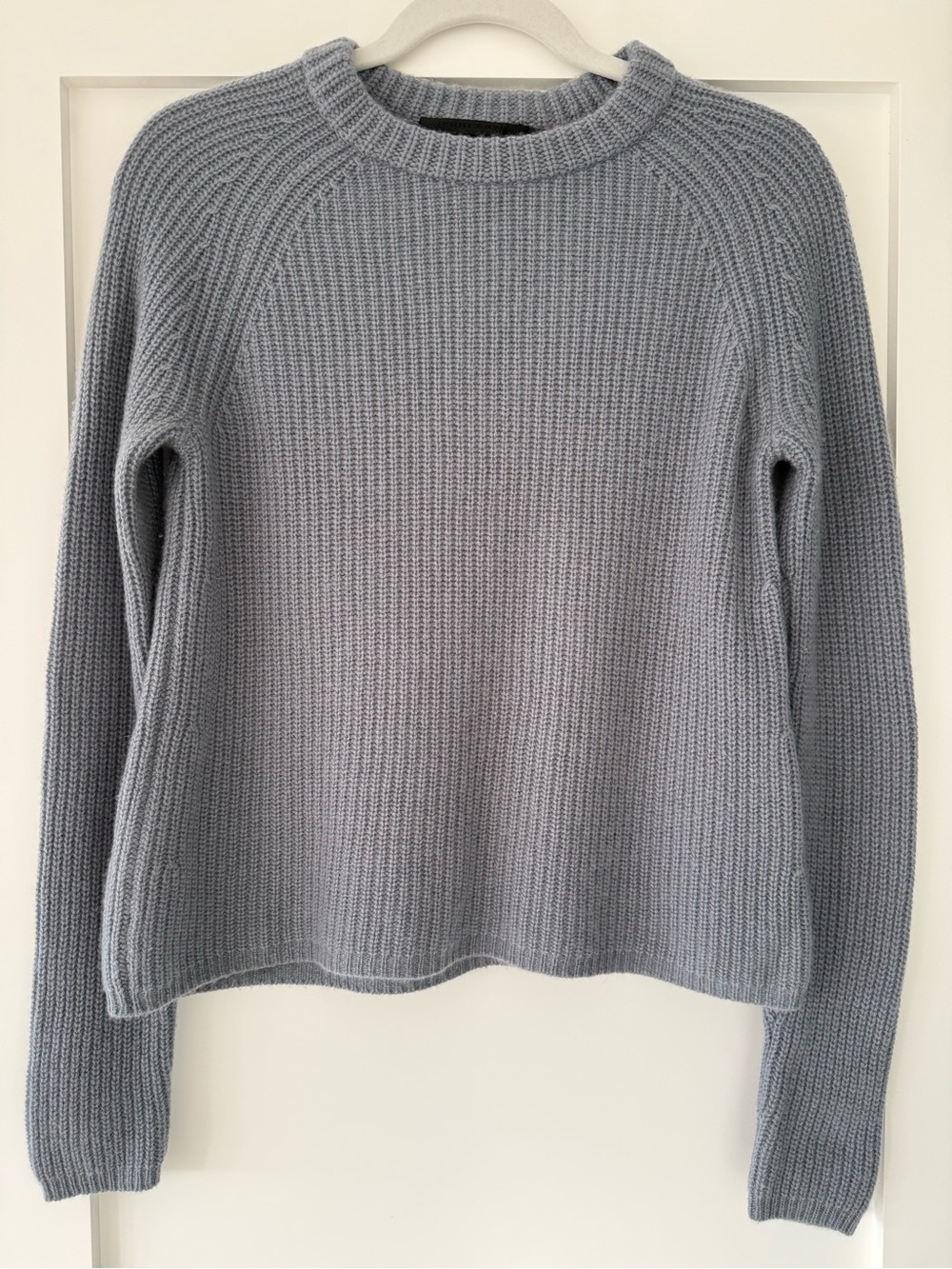 Jenni Kayne Cashmere Fisherman Sweater in Gray. Size S. Very good condition.